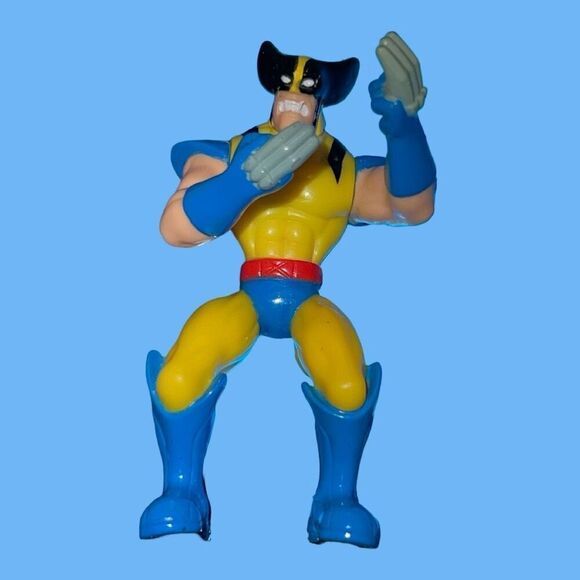 1996 Vintage Burger King X Men Figures Wolverine Storm Invisible Woman B4 - Picture 4 of 7